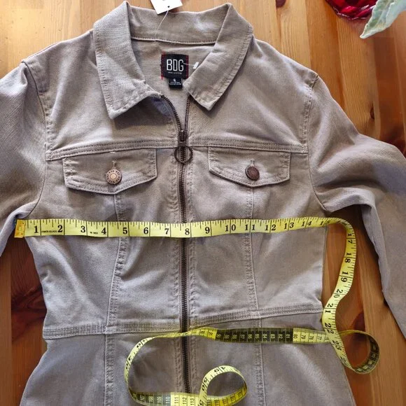 Urban Outfitters -  June Zip-Front Mini Dress Size 6 - Picture 11 of 16